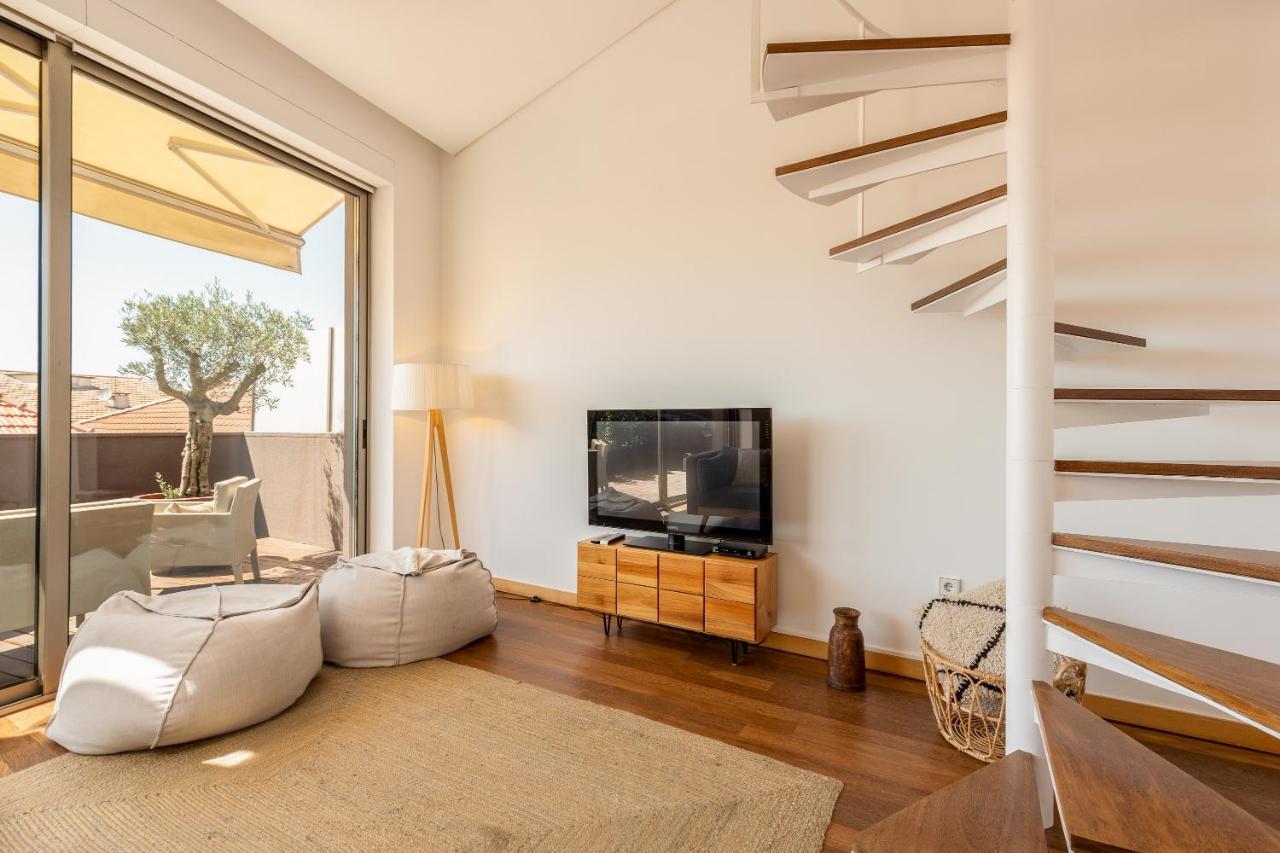 Sunny Loft In Downtown Porto With Private Parking Appartement Buitenkant foto